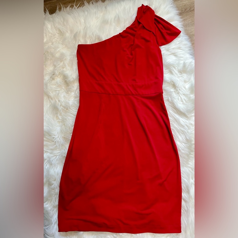 NWT Calvin Klein One Shoulder Dress